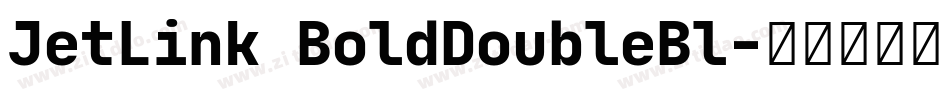 JetLink BoldDoubleBl字体转换